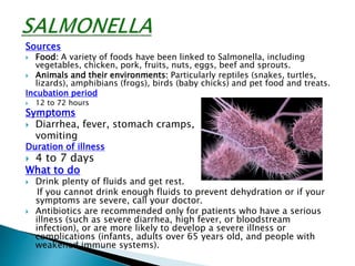 Food disease caused by bacteria | PPTX | Infectious Diseases | Diseases ...