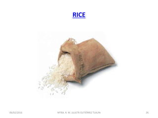 RICE
06/02/2016 26MTRA. R. M. JULIETA GUTIÉRREZ TLALPA
 