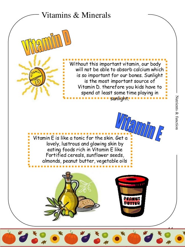 food nutrition project for 4th graders