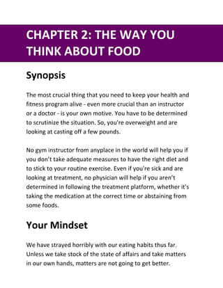 The number 1 thing is awareness. We have to learn what
foods are correct for us and what are not. We have to go
back to tr...
