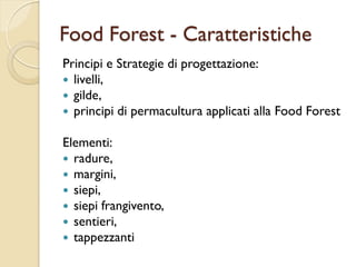 Presentazione Introduzione alla Food Forest
