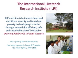 Safeguarding livestock genetic diversity