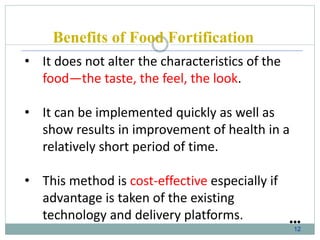 Food Fortification- NUTRITION DR.MITTAL.pptx