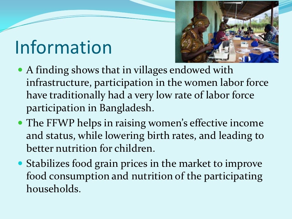 Food For Work Programme