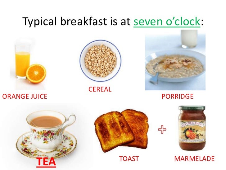 food from england