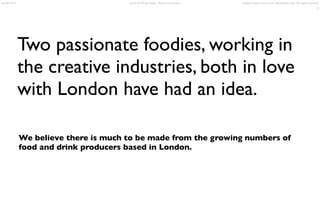 Food from LONDON Slide 2