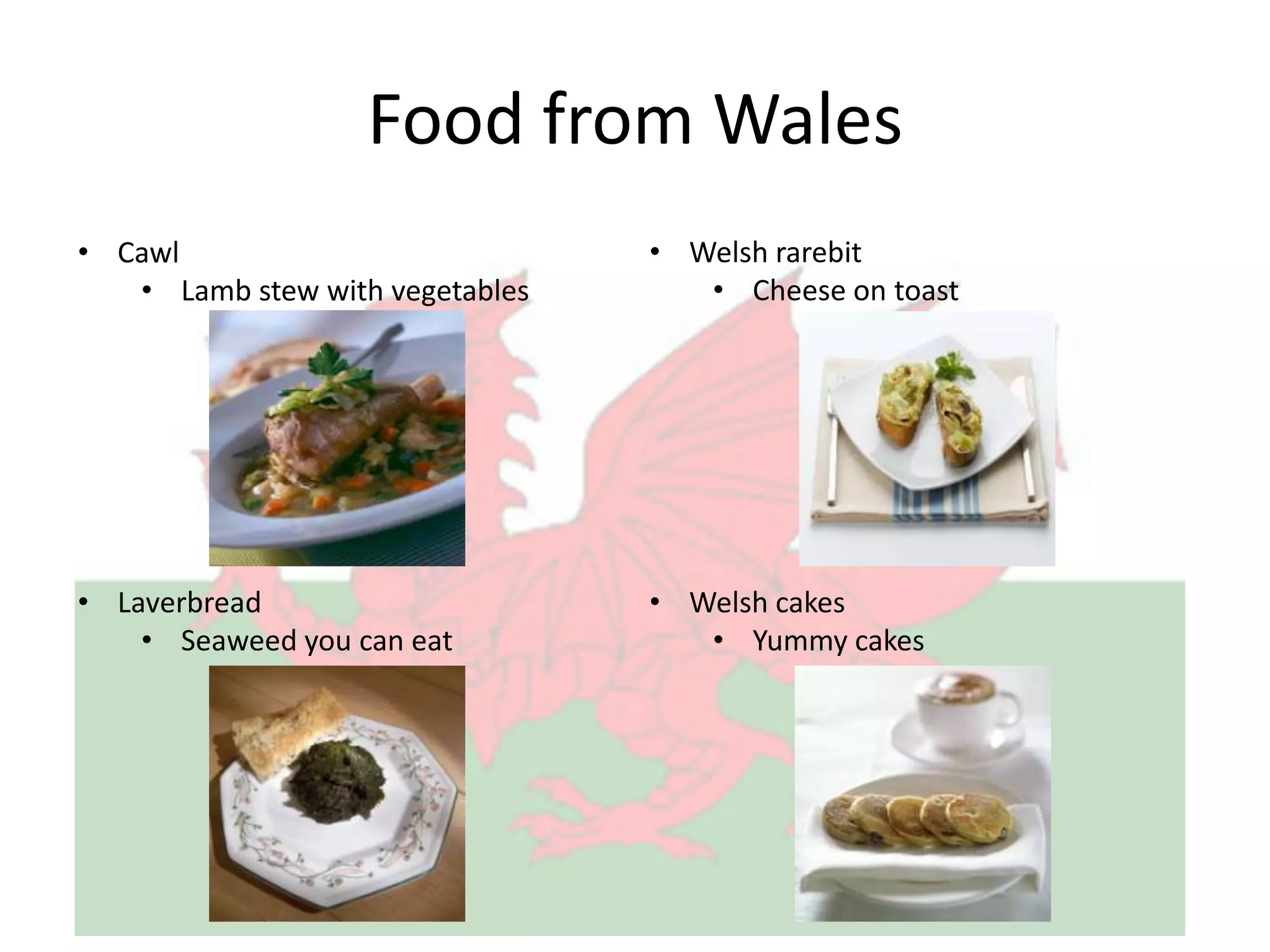 Food from wales | PPTX