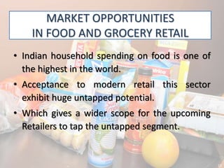 Food And Grocery Sector In India ppt | PPTX
