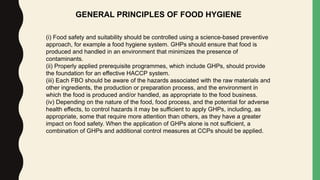 Food hygiene and inspection [autosaved] | PPT