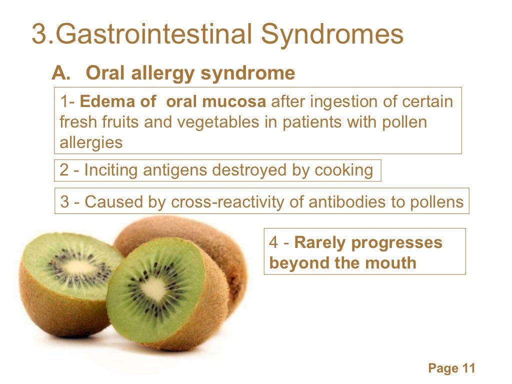 Food hypersensitivity