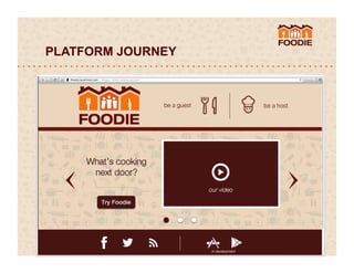 PLATFORM JOURNEY

MSD FOODIES | FOODING TOGETHER | NOVEMBER 27 2013 | SERVICE DESIGN MASTER	
  	
  

31	
  

 