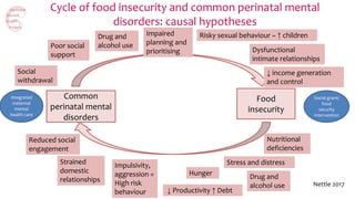 Food insecurity and maternal mental health | PPTX