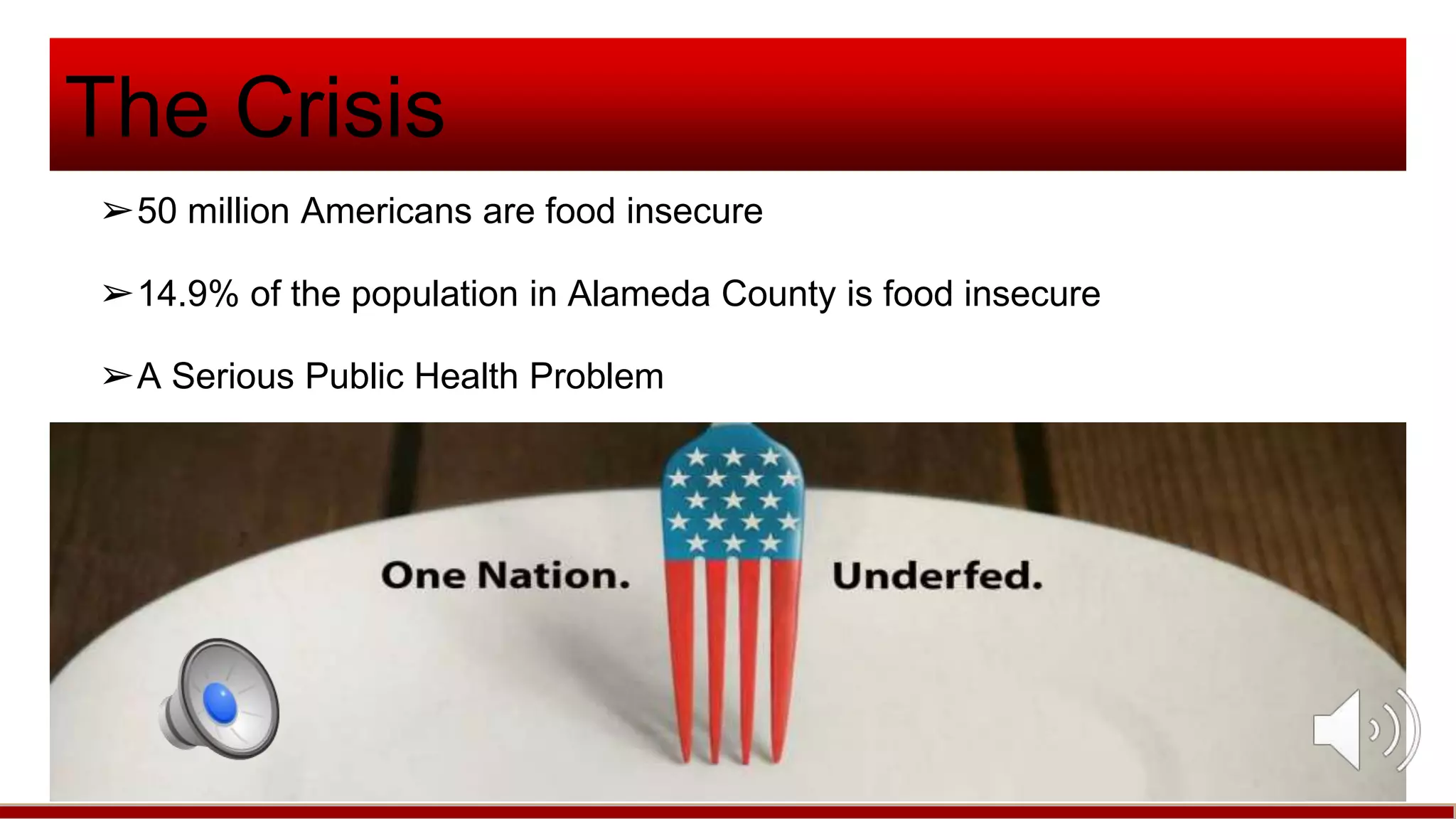 Food insecurity sw114 slideshow | PPTX
