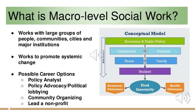 micro level social work examples