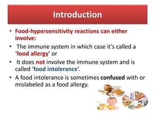 food allergy essay