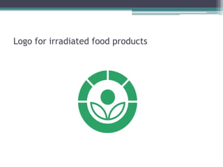 Logo for irradiated food products
 