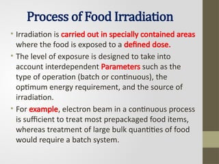 Irradiation Routine Process Comprehensive Overview of Food Irradiation: Safety, Process, and ...