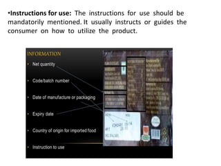 Food labelling | PPTX