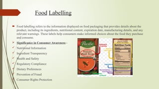 Food Labelling Food Labelling Food Labelling | PPTX