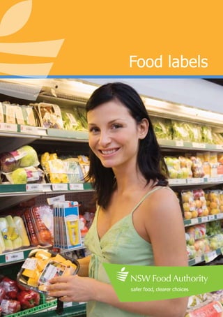 Food labels
 