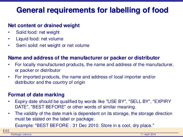 food labelling regulations and challenges in asean best before date format