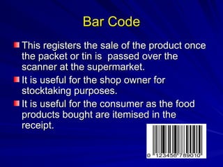 Food Labels : Knowing what's on them! Nutrition labelling | PPT