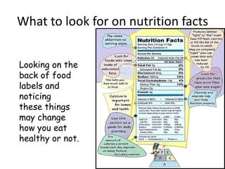 Food Labels Project By Dylan | PPTX