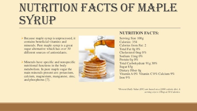 Regulatory Food Life Cycle of Pure Vermont Maple Sryup