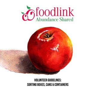 Foodlink Volunteer Guide