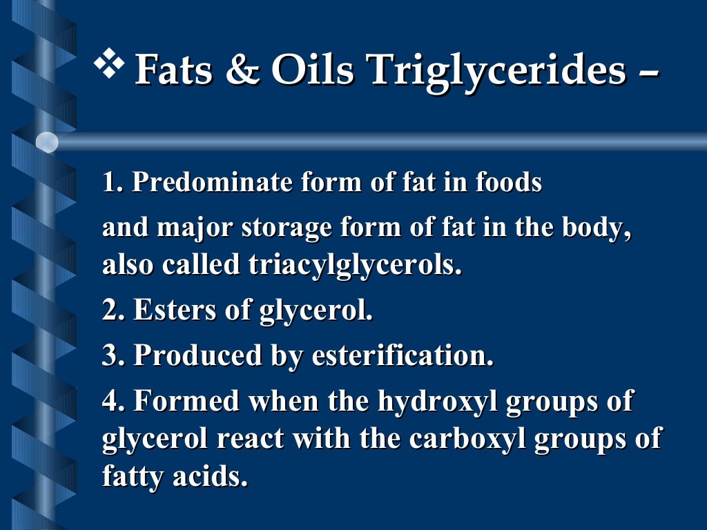Food lipids