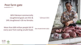 How does animal welfare and health impact food loss?