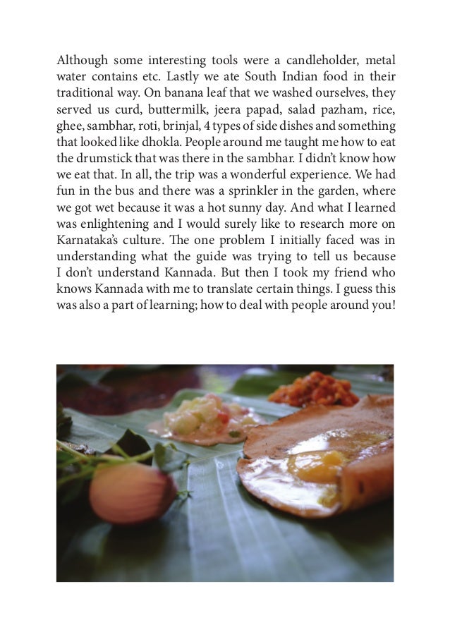 Food manuscript