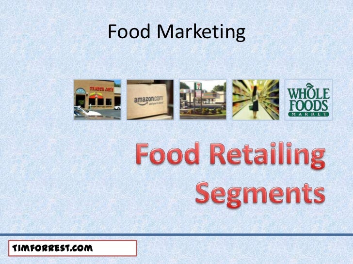 Food Marketing and Distribution Channels