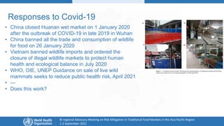 Overview of traditional food markets in Asia Pacific