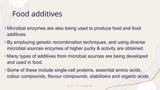 Food Micro-biology Introduction and method | PPTX