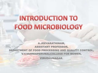 Food microbiology | PPTX