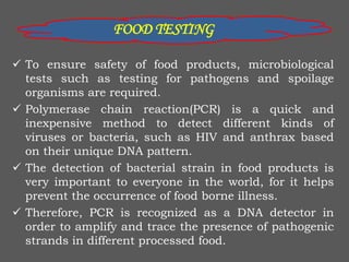 Food microbiology | PPTX