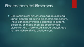 Advanced Biosensors and Nutraceuticals: Innovations in Food Safety and ...
