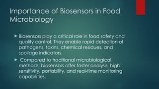 Advanced Biosensors and Nutraceuticals: Innovations in Food Safety and ...
