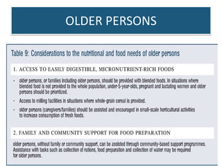 OLDER PERSONS
 