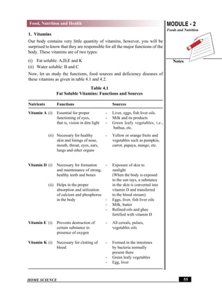 Nutrition Notes.pdf Food, nutrition and health | PDF