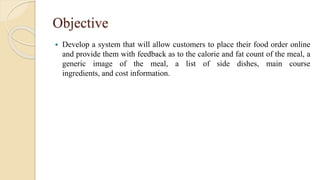 Food order | PPTX | Computing | Technology & Computing