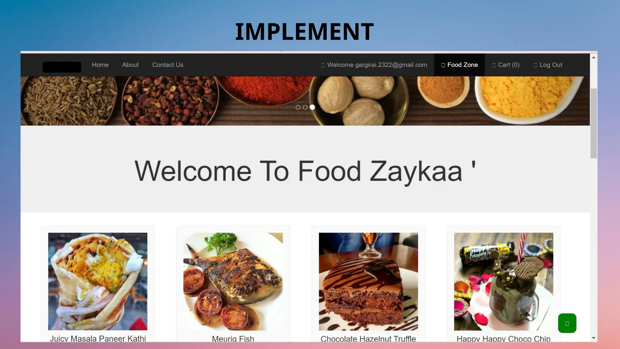 IMPLEMENT
ATION
PHASE
 