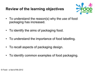 Food pacakaging | PPT | Free Download