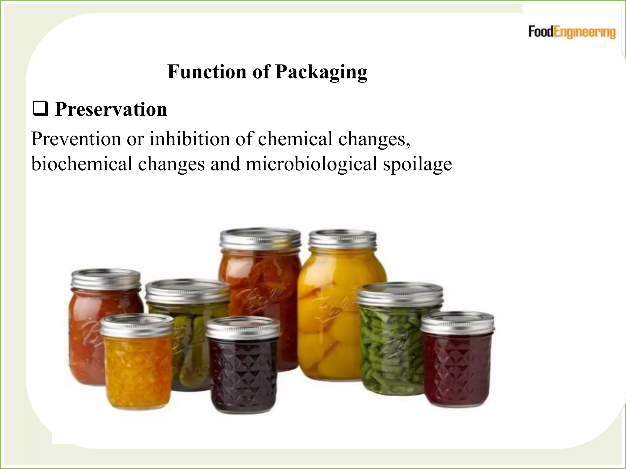 Food packaging | PPTX
