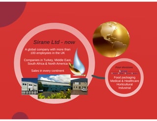 Sirane's food packaging division
