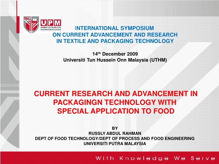 Food Packaging Technology