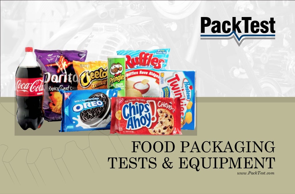 Food Packaging Testing Equipment by PackTest