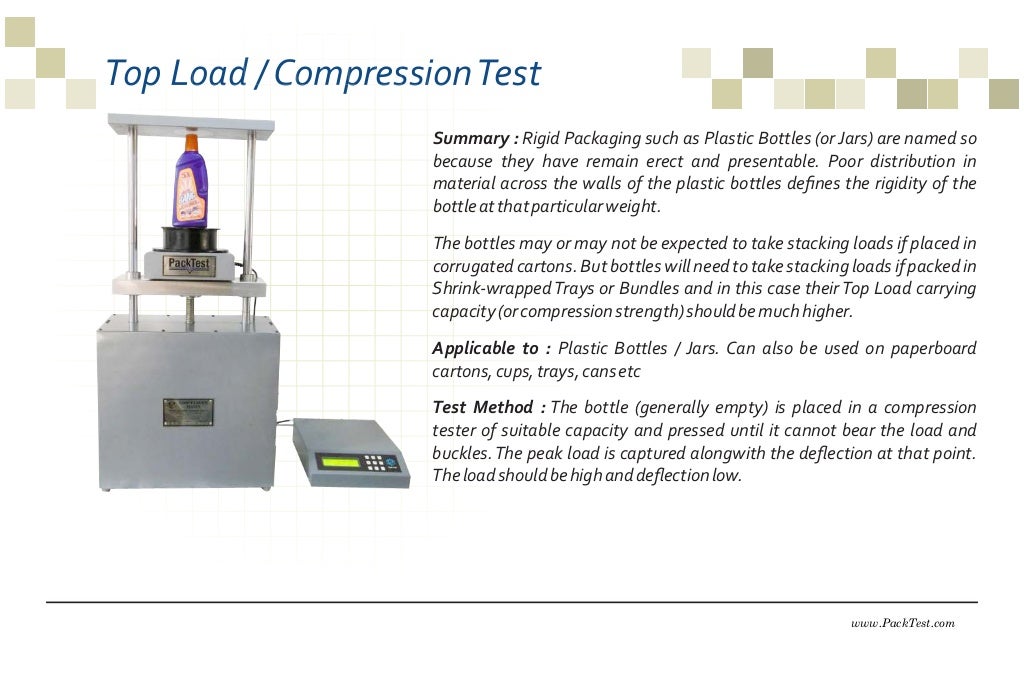 Food Packaging Testing Equipment by PackTest