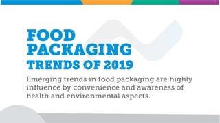 Food packaging trends of 2019
